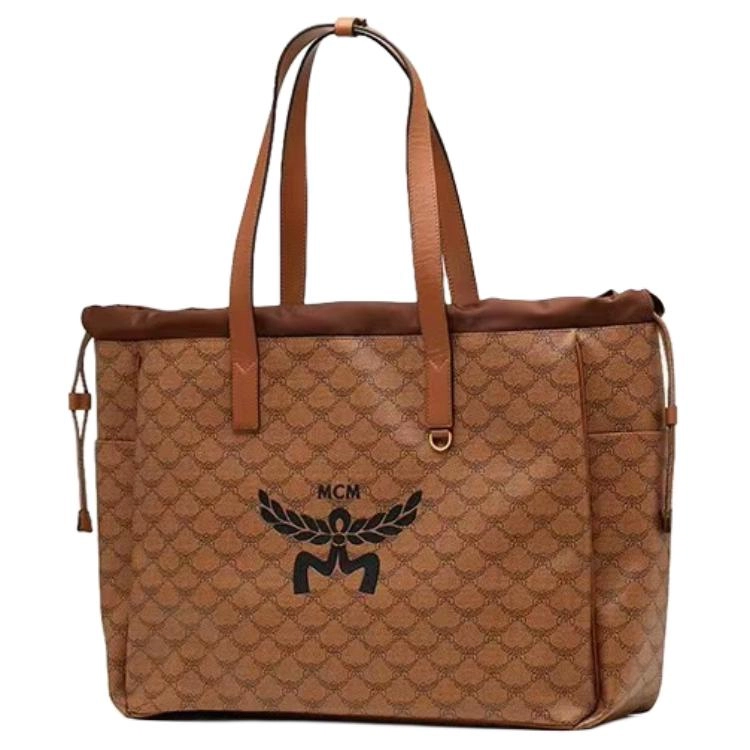MCM HIMMEL Logo Tote