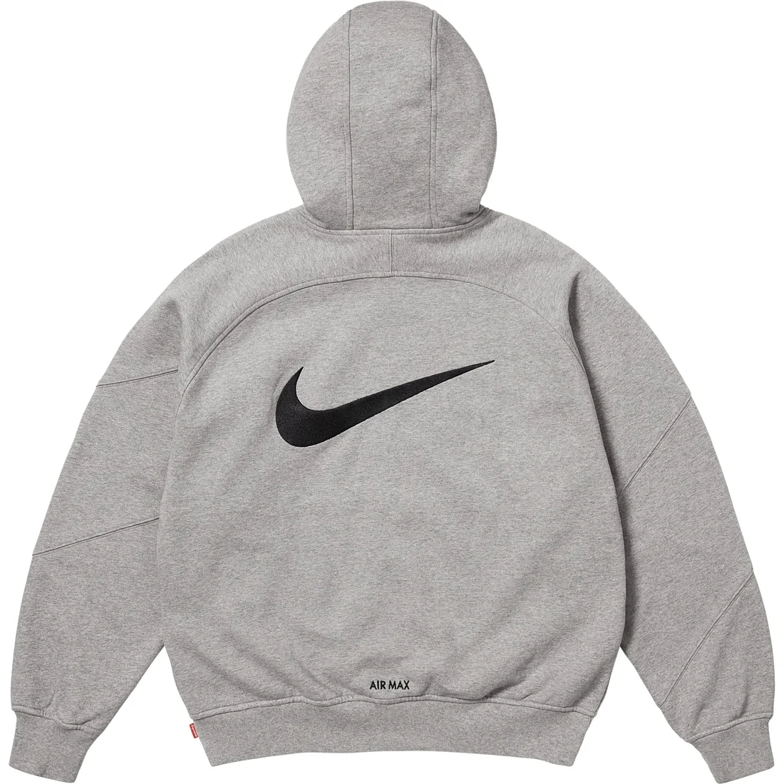 Supreme x Nike SS25 WEEK4 Zip Up Hooded Sweatshirt logo