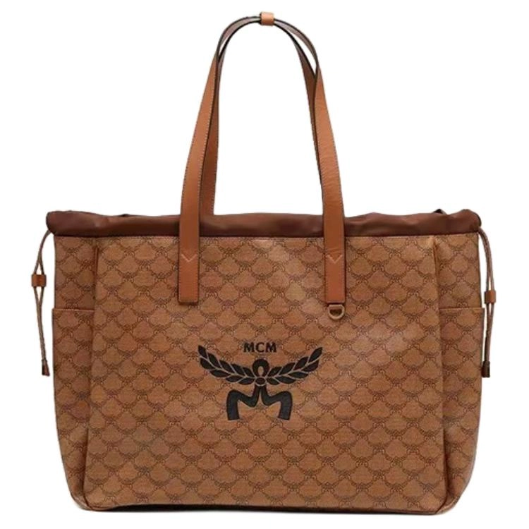 MCM HIMMEL Logo Tote