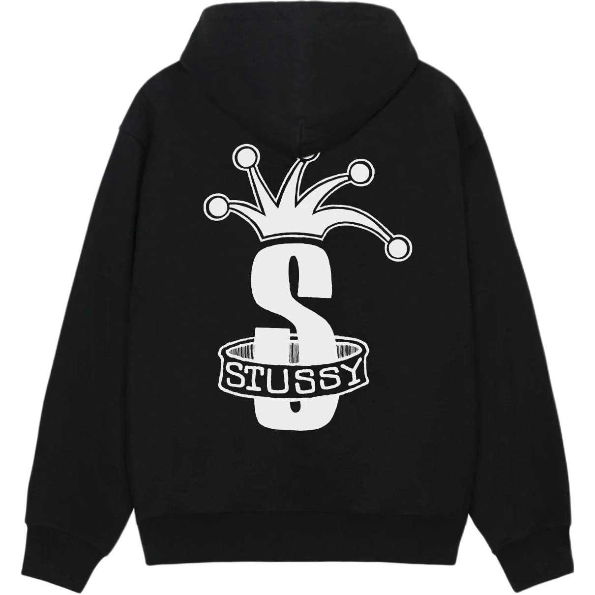 Stussy FW24 CROWN BAND ZIP HOODIE LOGO