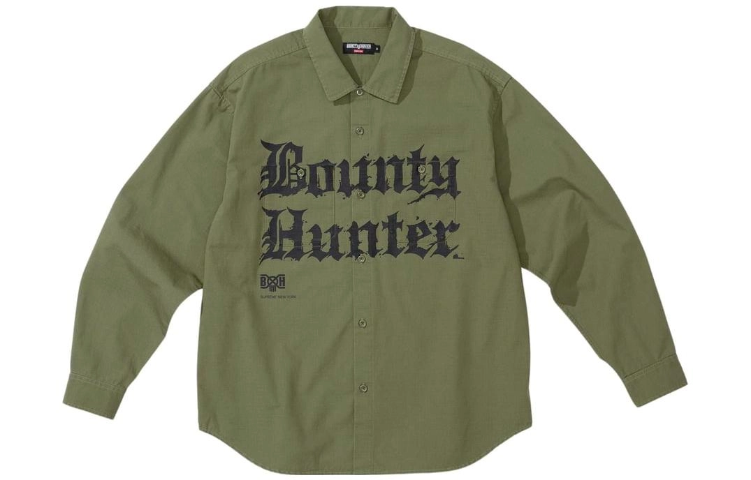 Supreme x BOUNTY HUNTER FW23 WEEK6 RIPSTOP SHIRT