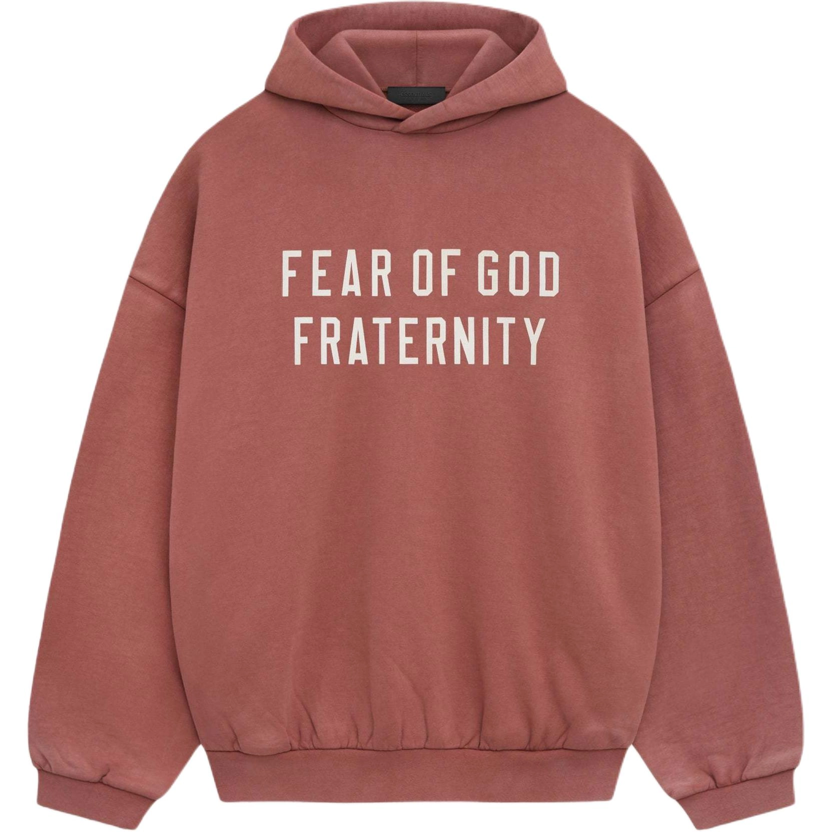 Fear of God Essentials Heavy Fleece Crimson