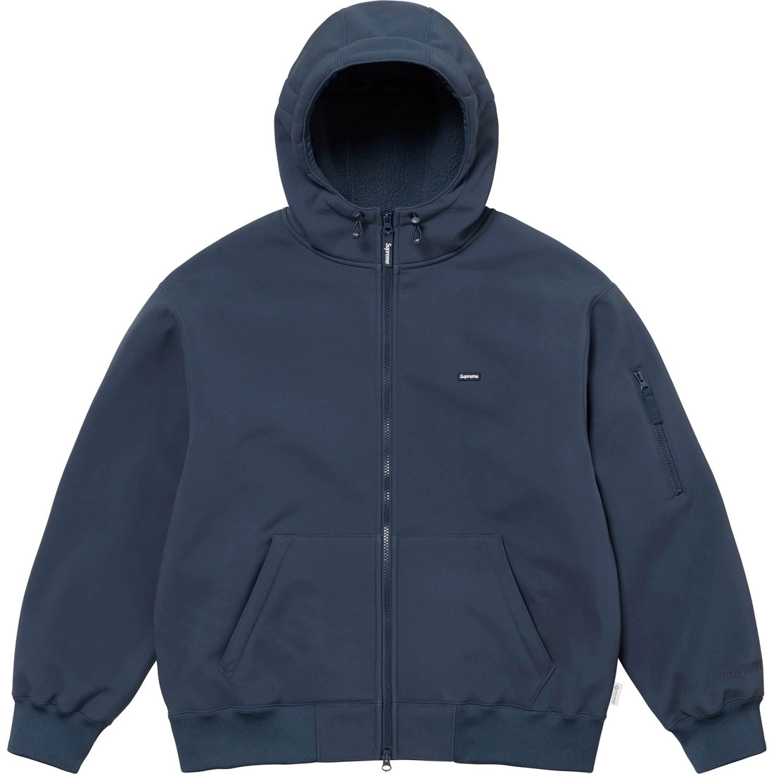 Supreme FW24 WEEK19 WINDSTOPPER Zip Up Hooded Sweatshirt