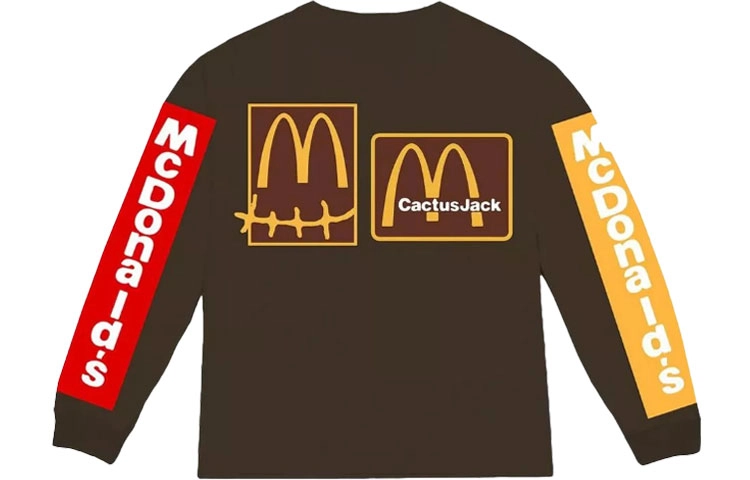 Travis Scott Cactus Jack x CPFM 4 CJ BURGER MOUTH Tee Logo