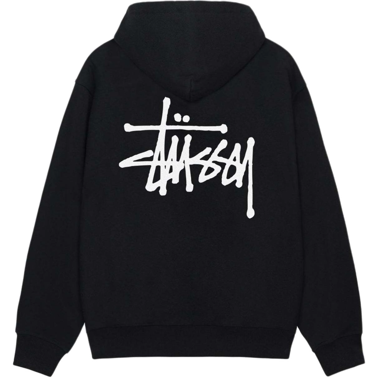 Stussy FW24 BASIC STSSY ZIP HOODIE logo