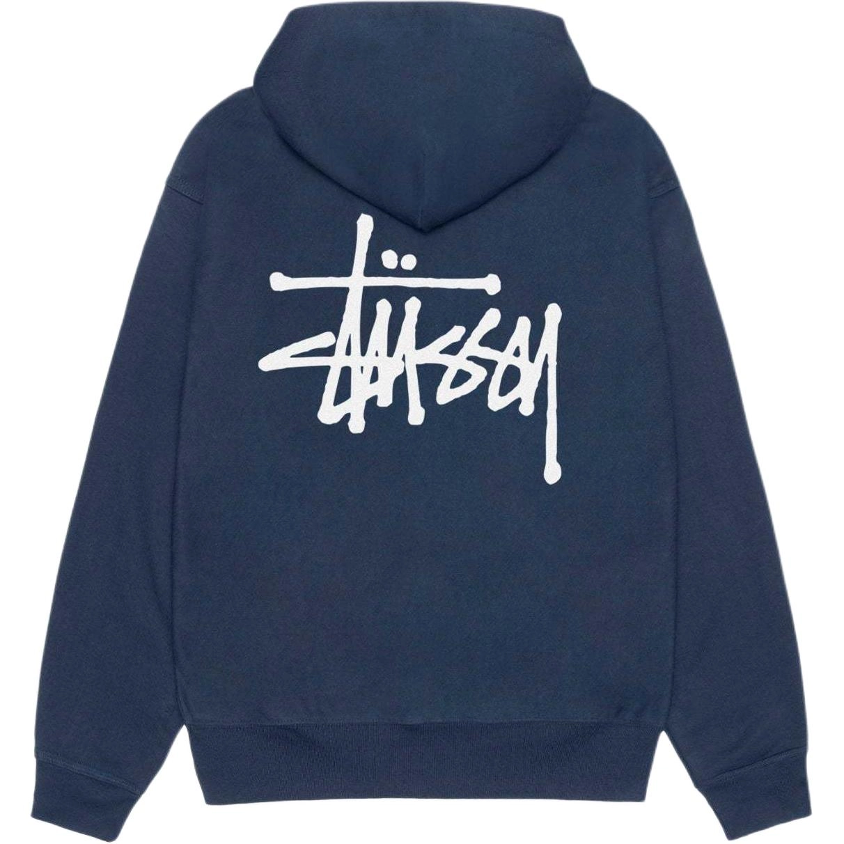 Stussy FW24 BASIC STSSY ZIP HOODIE logo