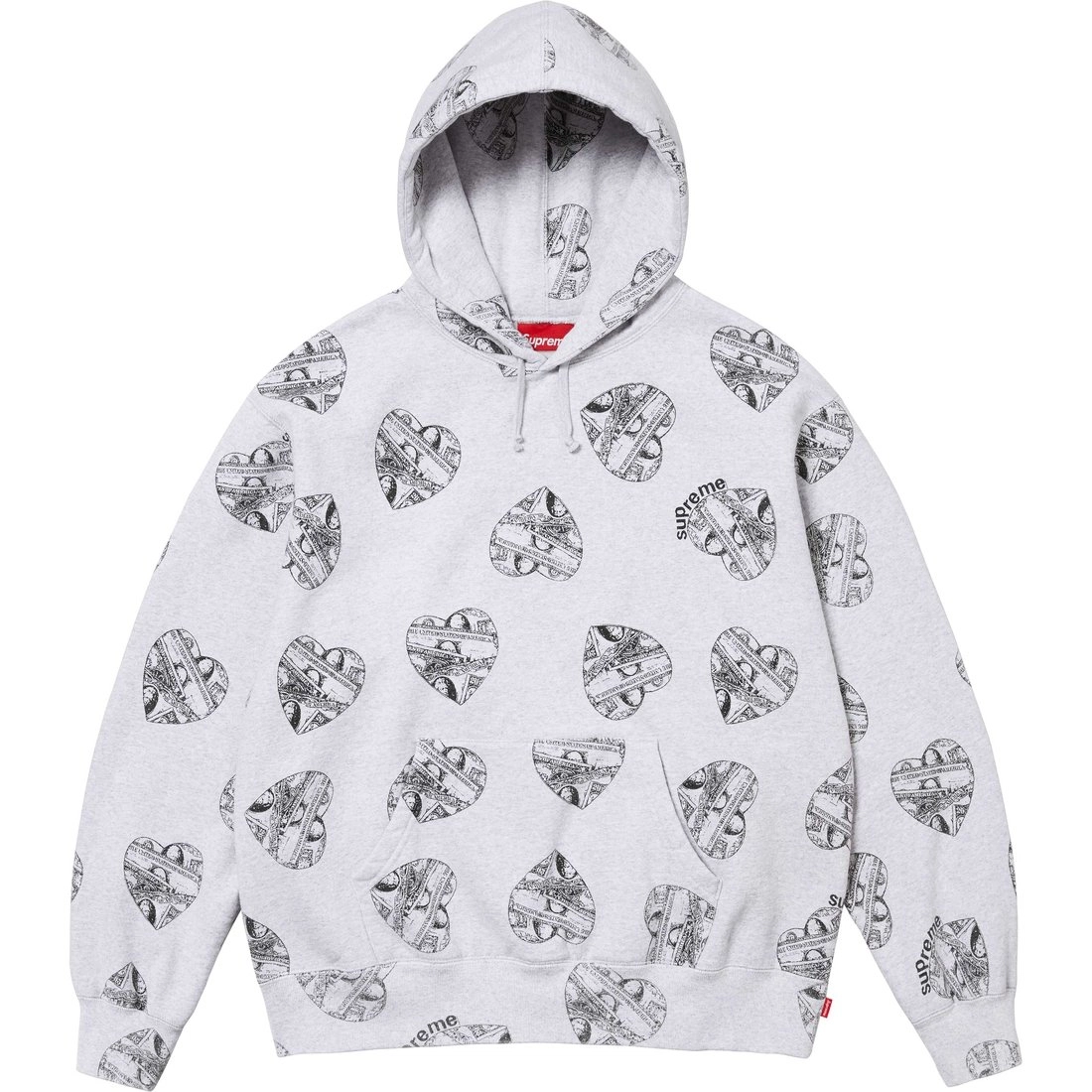 Supreme FW24 WEEK9 Love Cash Hooded Sweatshirt