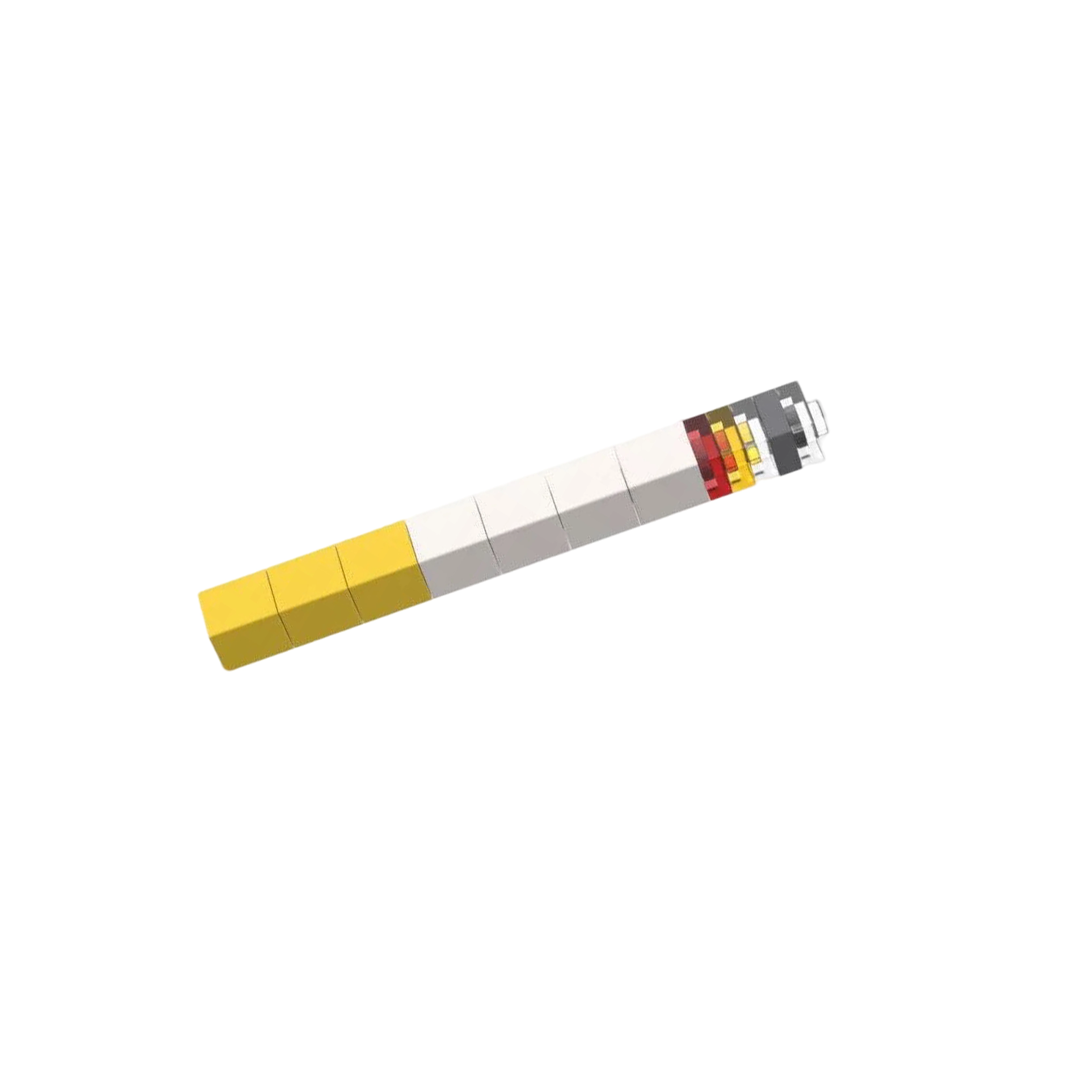 食梦者 卡通可爱香烟拼搭积木 个性创意潮酷 拼装模型
