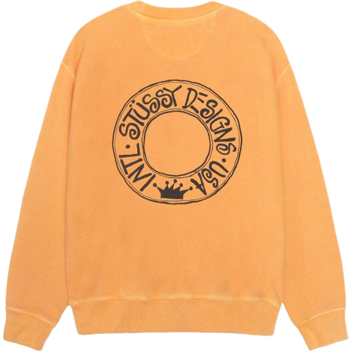 Stussy FW24 BUANA CREW PIGMENT DYED logo
