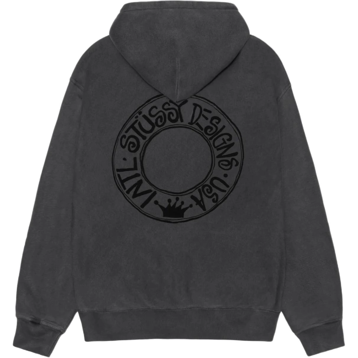 Stussy FW24 2024 BUANA ZIP HOODIE PIGMENT DYED