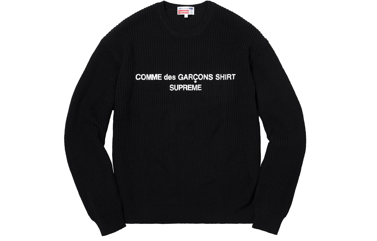 Supreme FW18 x Comme des Garcons SHIRT Sweater Black