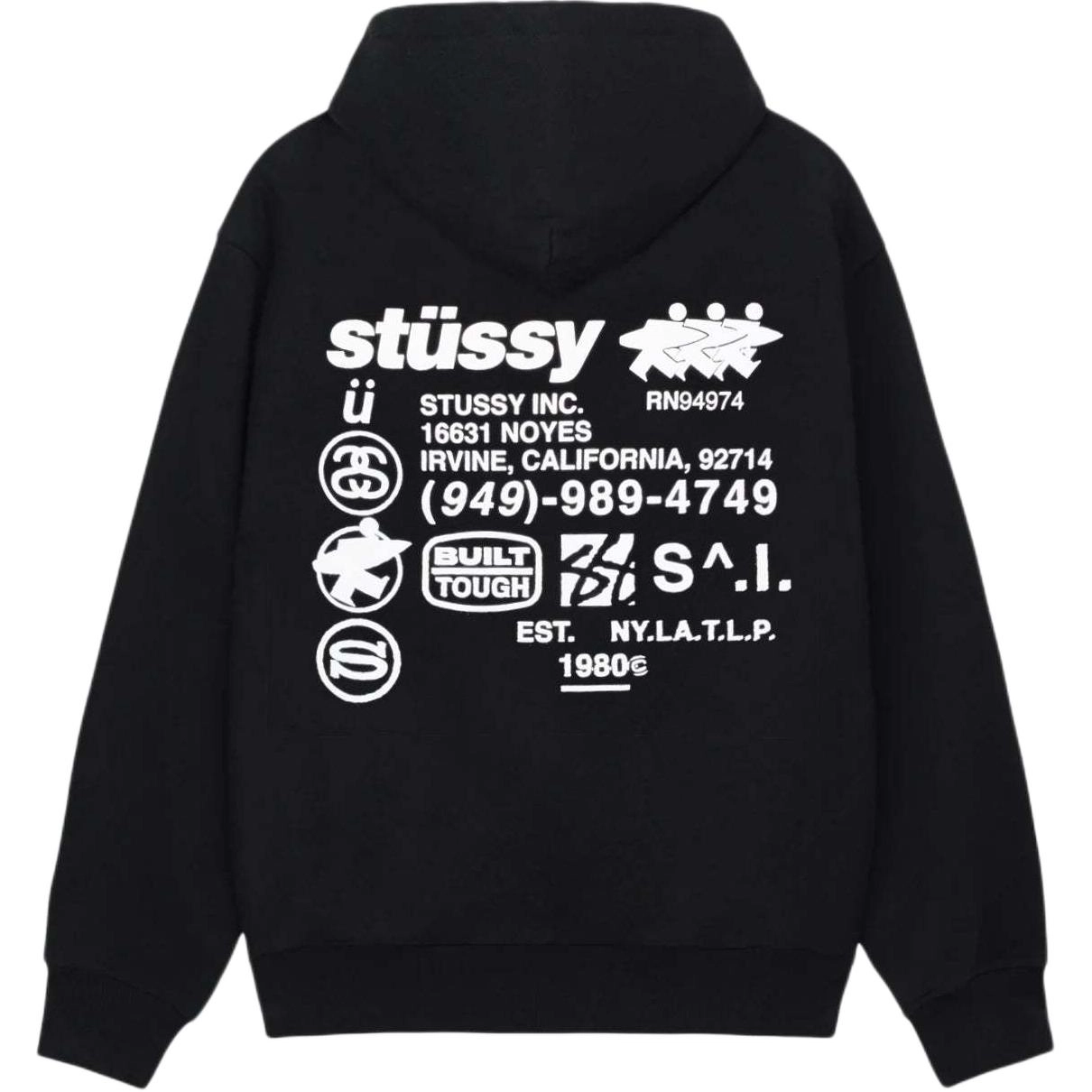 Stussy FW24 2024 DNA ZIP HOODIE