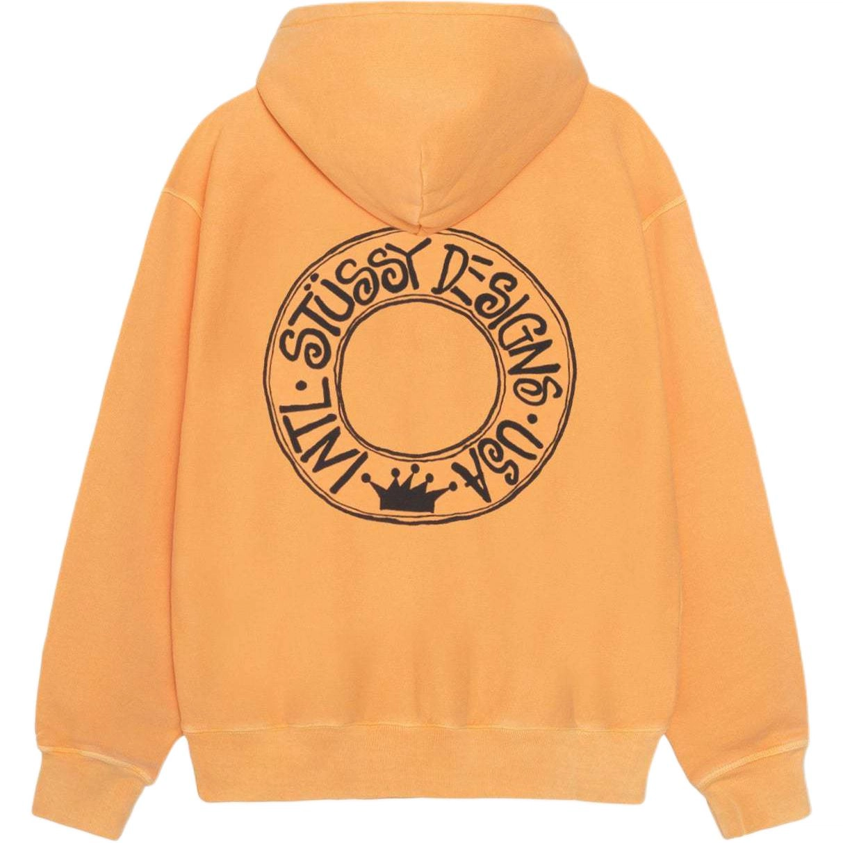 Stussy FW24 BUANA HOODIE PIGMENT DYED logo