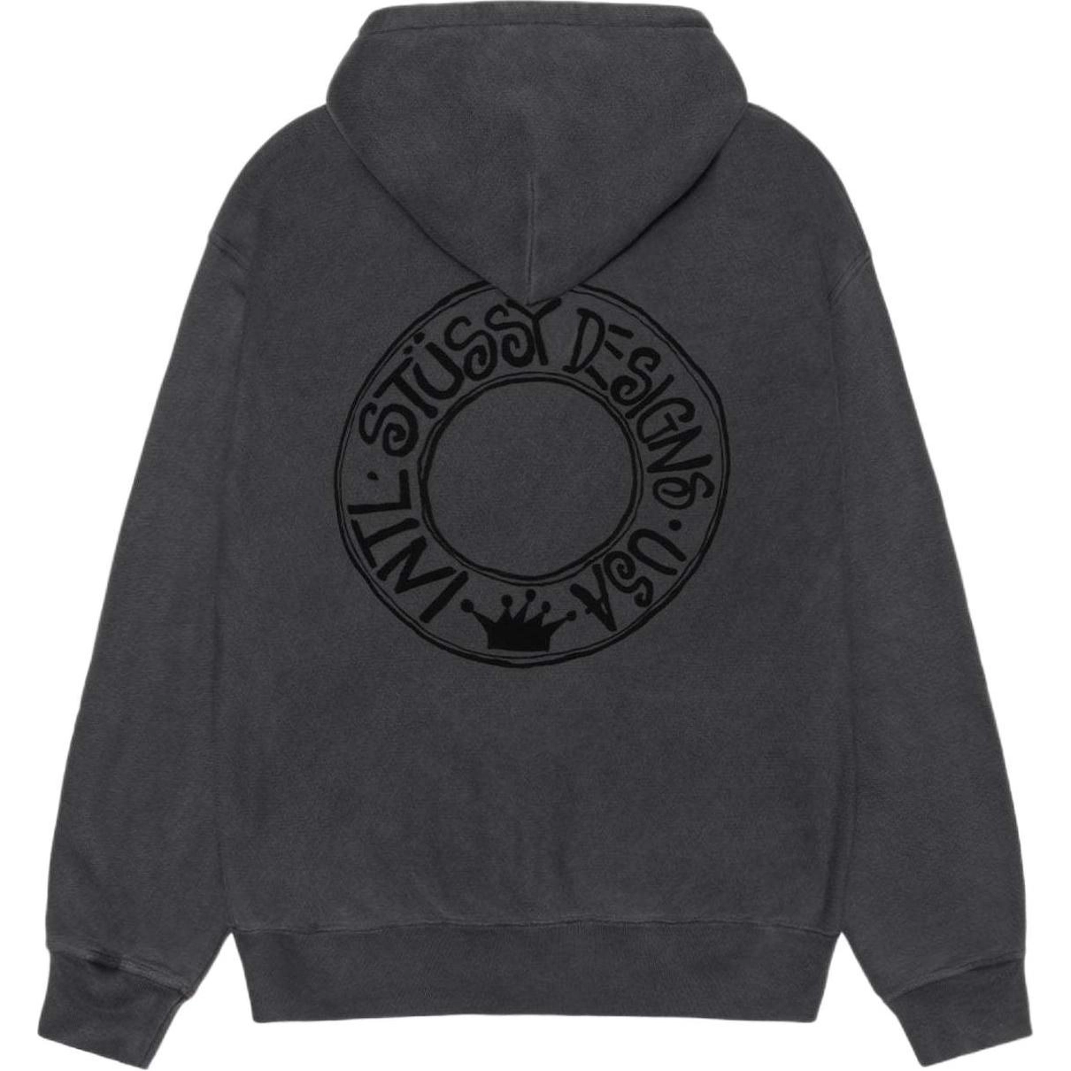 Stussy FW24 BUANA HOODIE PIGMENT DYED logo