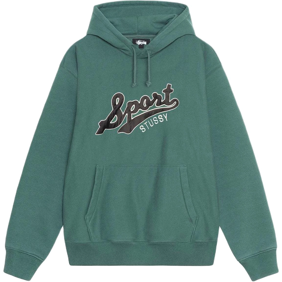 Stussy FW24 SATIN PATCH OVERSIZED HOODIE logo