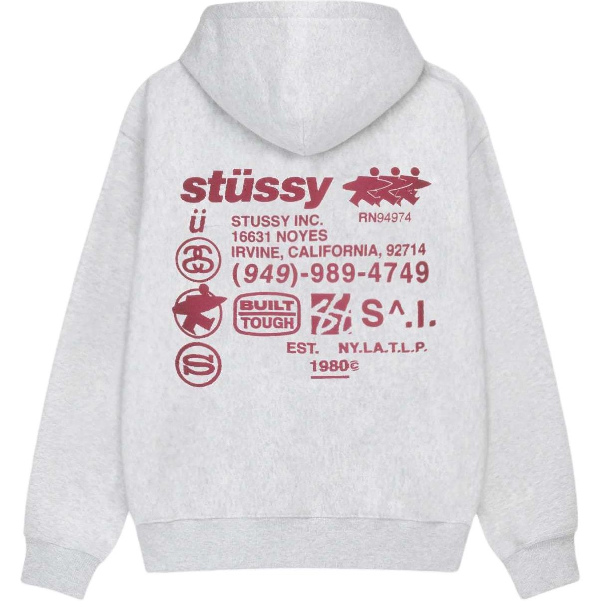 Stussy FW24 2024 DNA ZIP HOODIE