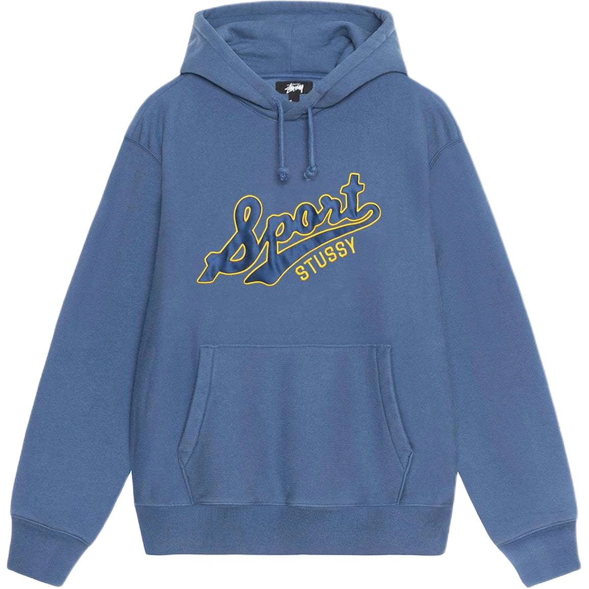 Stussy FW24 SATIN PATCH OVERSIZED HOODIE logo