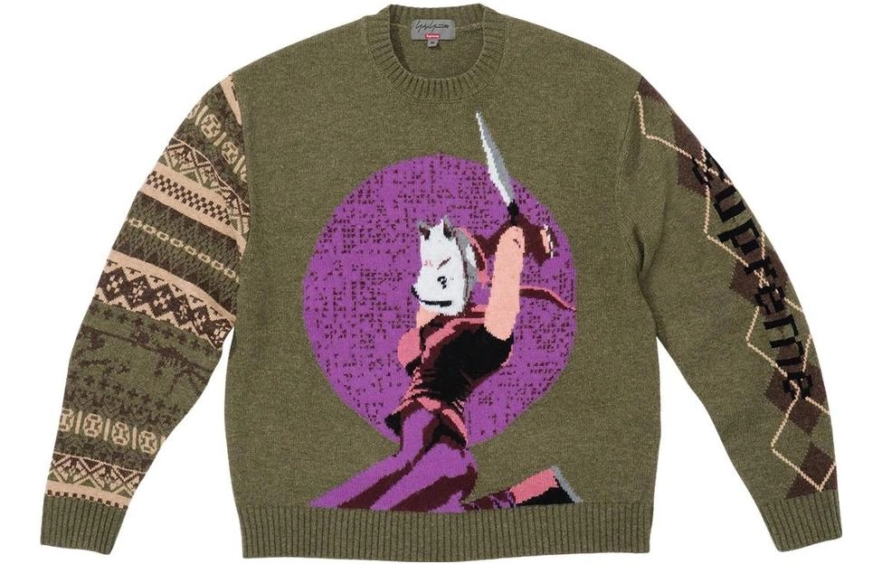 Supreme FW22 Week 4 x Yohji Yamamoto Tekken Sweater