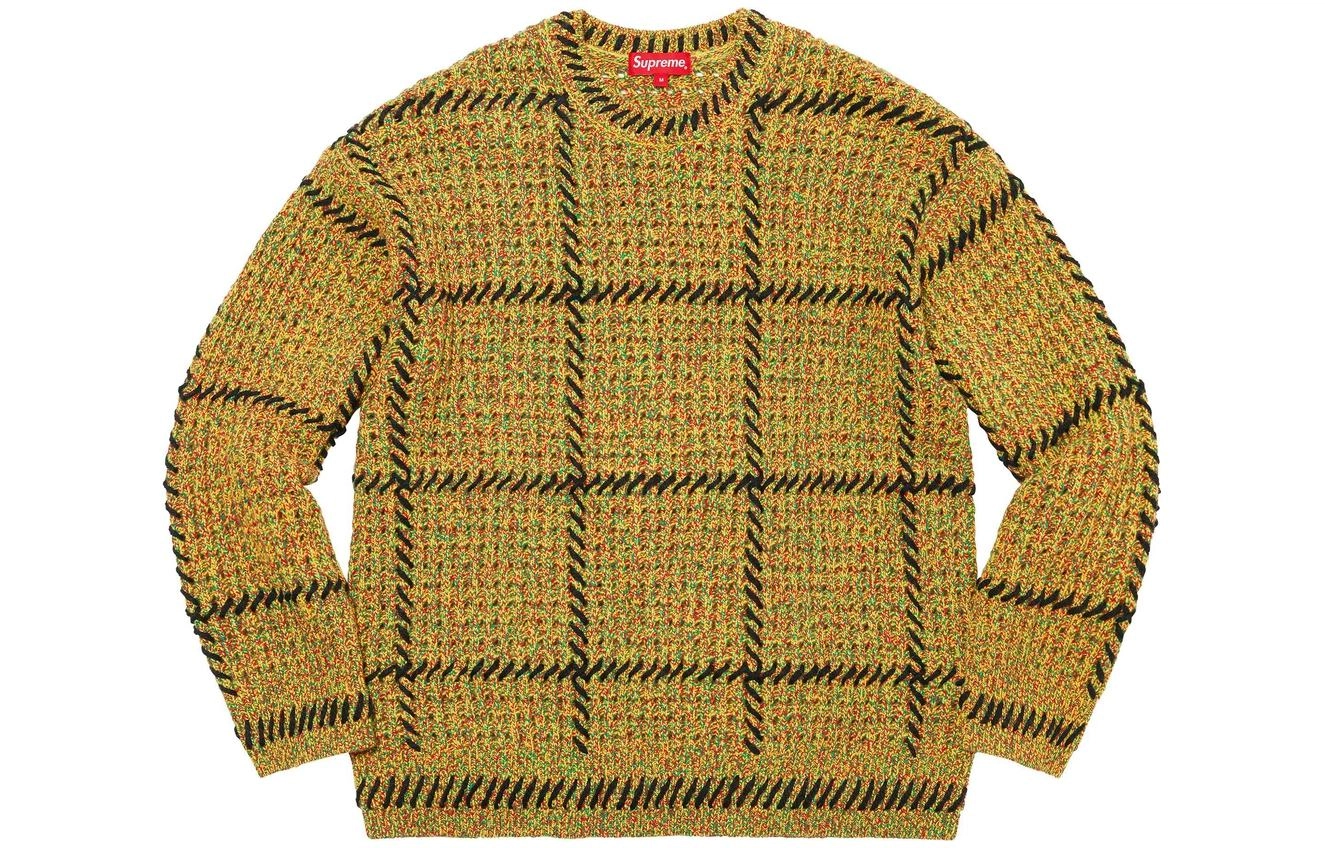 Supreme SS23 Week 1 QUILT STITCH SWEATER
