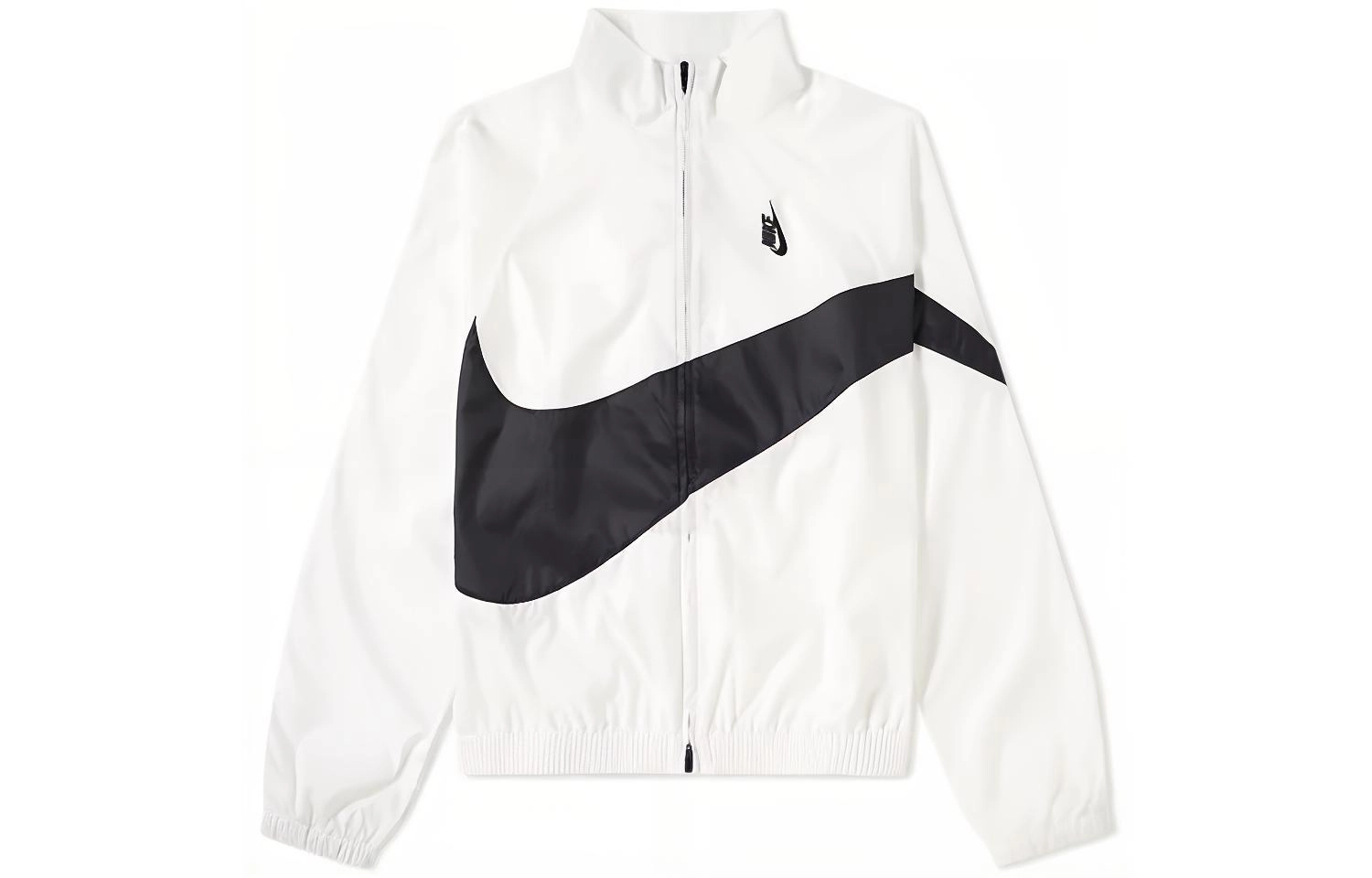 Nike Lab Heritage Jacket White Black BIG SWOOSH Logo