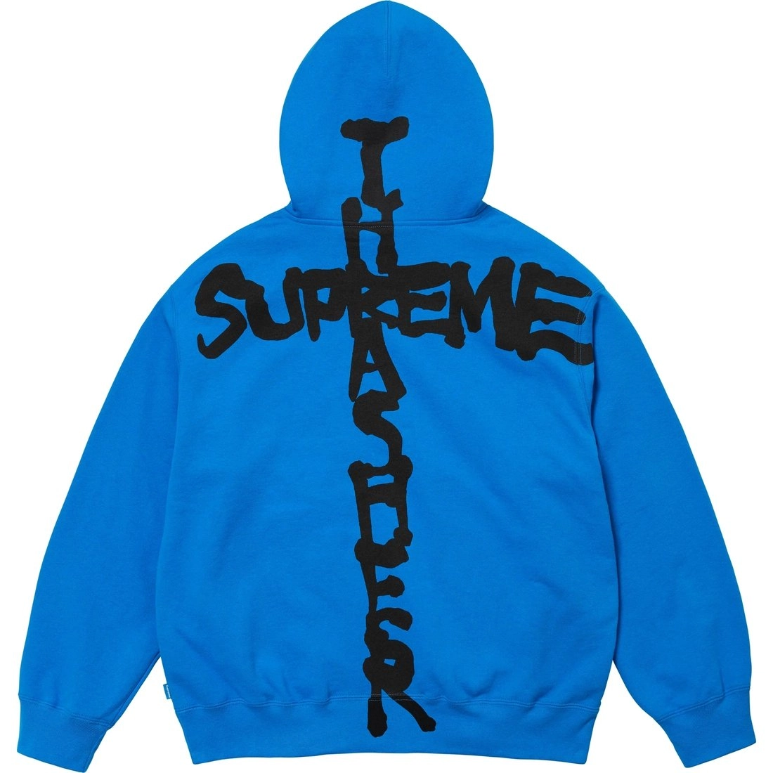 Supreme x THRASHER FW24 WEEK6 Zip Up Hooded Sweatshirt logo
