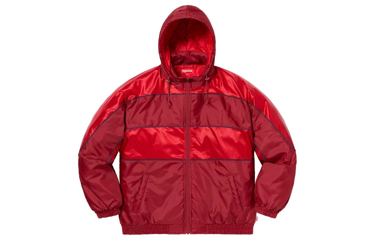 Supreme FW19 Week 4 Sports Piping Puffy Jacket