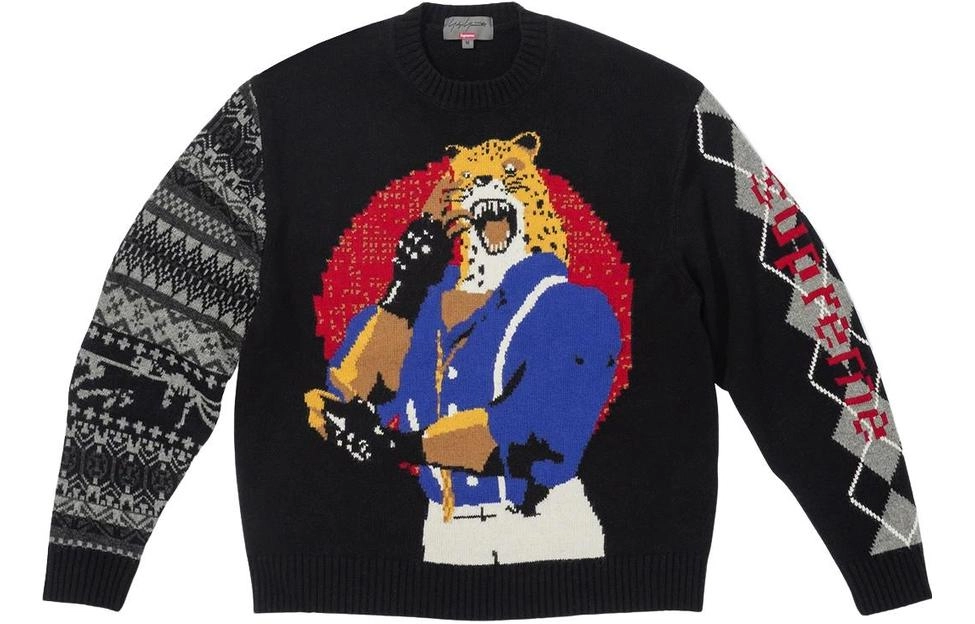 Supreme FW22 Week 4 x Yohji Yamamoto Tekken Sweater