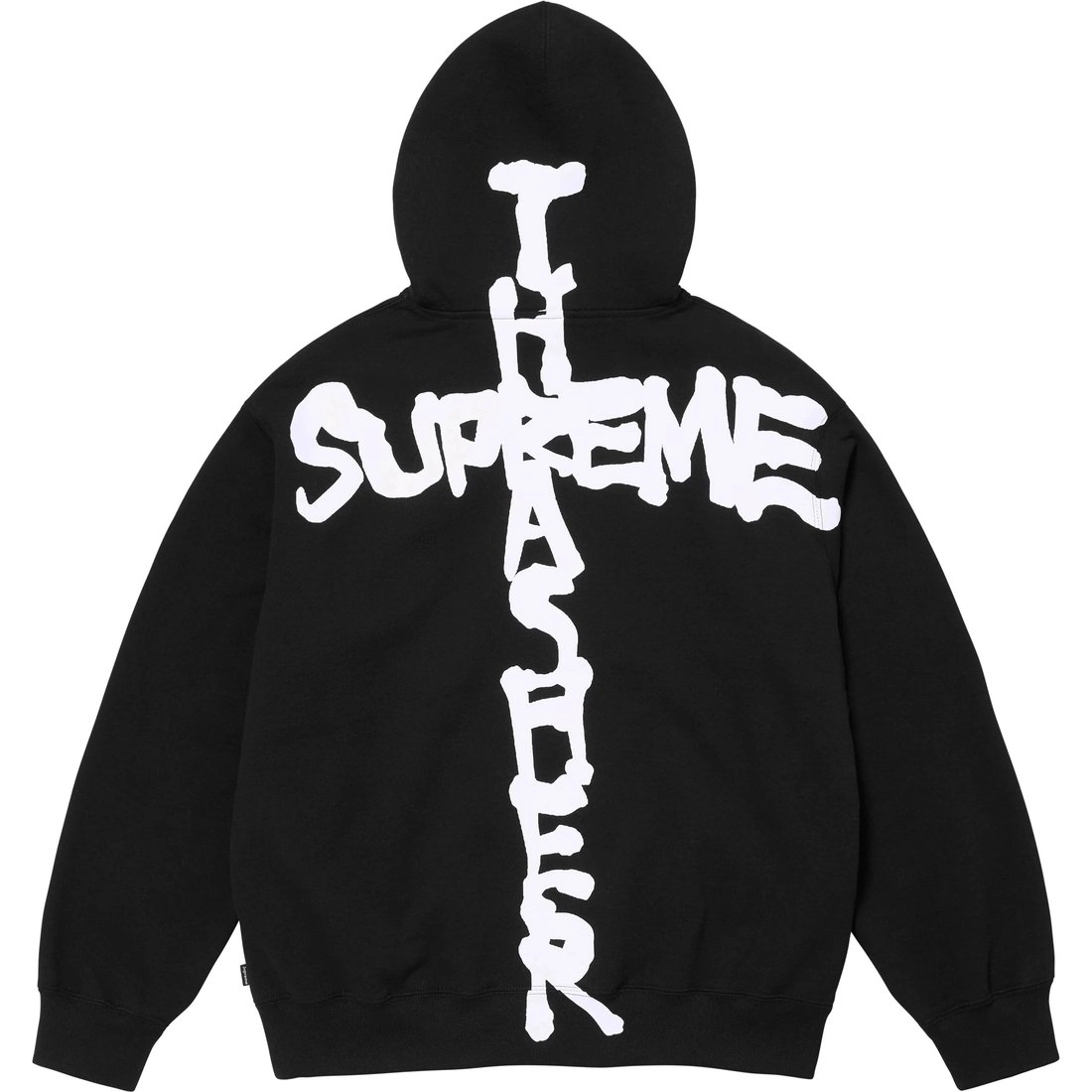 Supreme x THRASHER FW24 WEEK6 Zip Up Hooded Sweatshirt logo