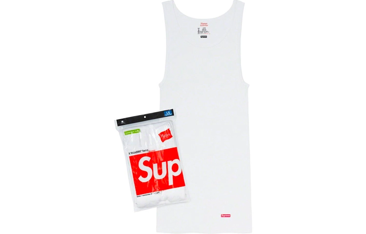 Supreme Week 9 x HanesTagless Tank Tops (3 Pack) 3