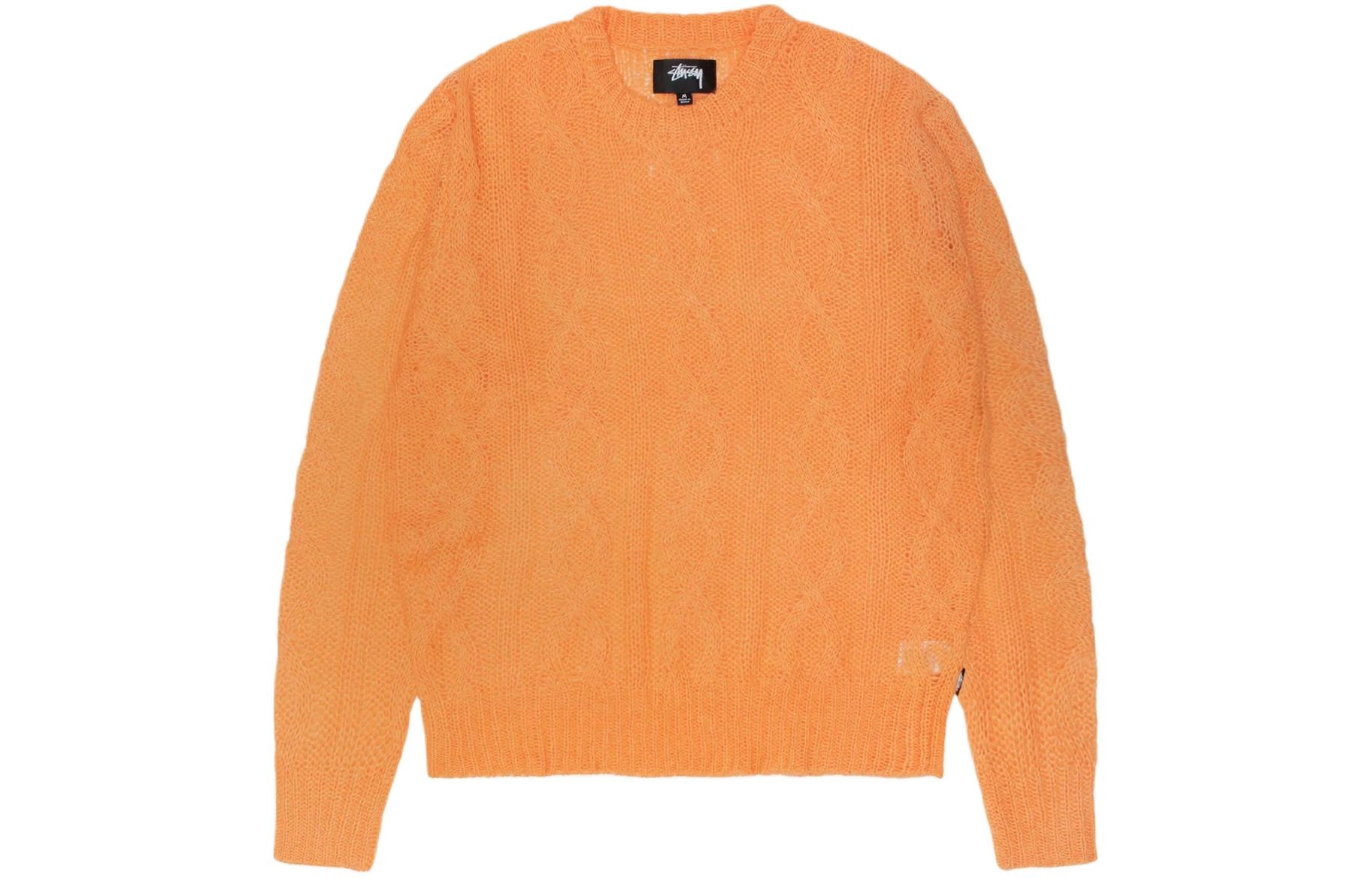 Stussy Cable Loose Knit Sweater