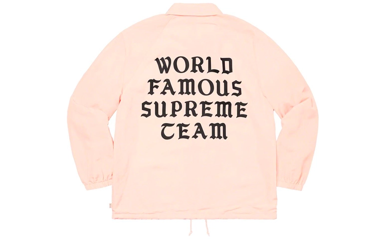 Supreme SS20 Week 16 World Famous Coaches Jacket