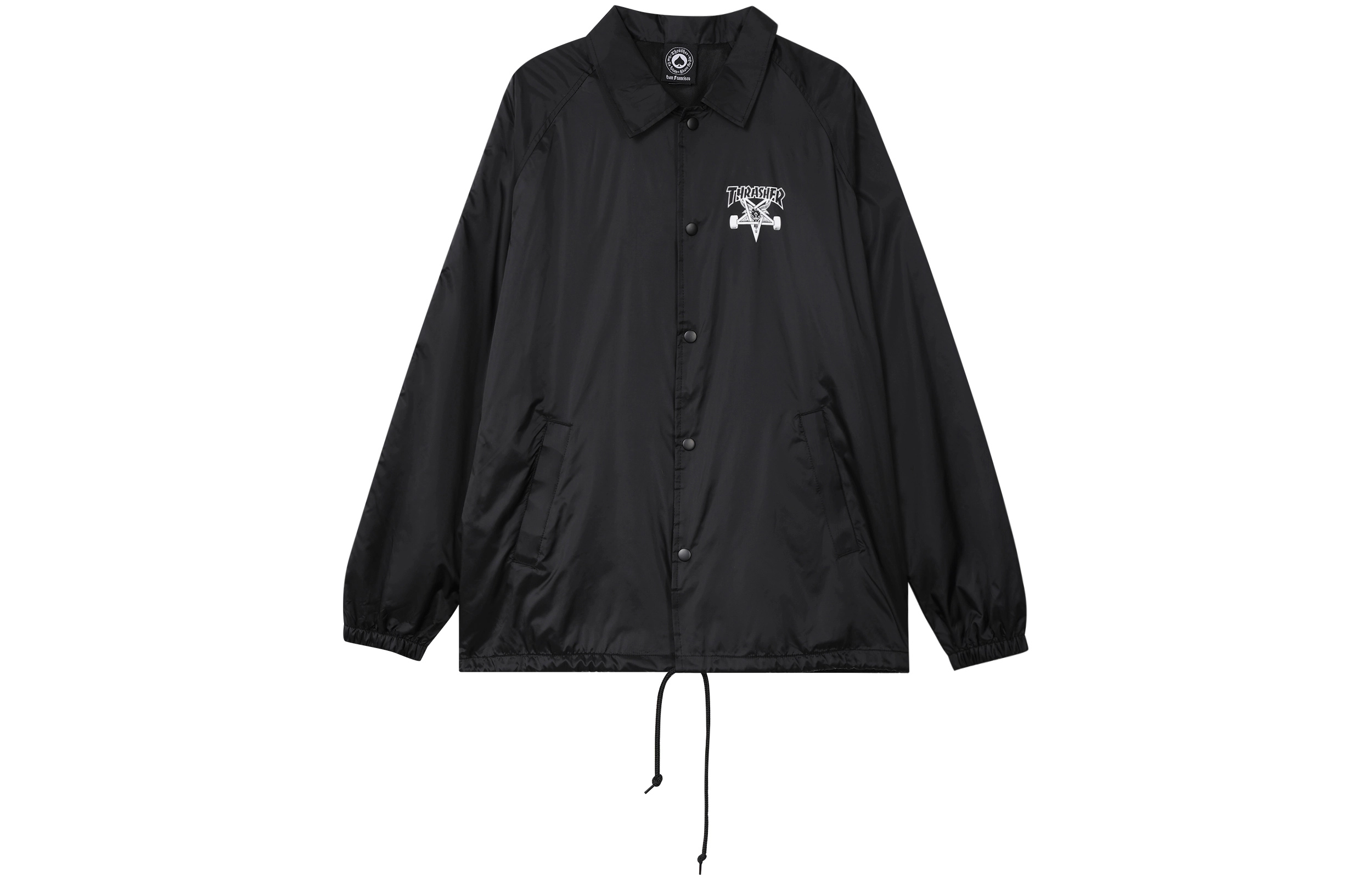 Thrasher Flame Coach Jacket Logo