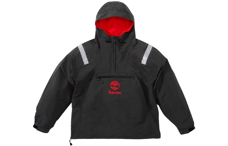 Supreme Week 12 x Timberland Reflective Taping Anorak Logo