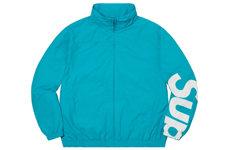 Supreme SS21 Week 1 Spellout Track Jacket Logo