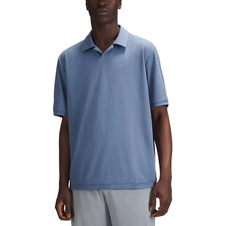 lululemon Textured Mesh Short-Sleeve Polo