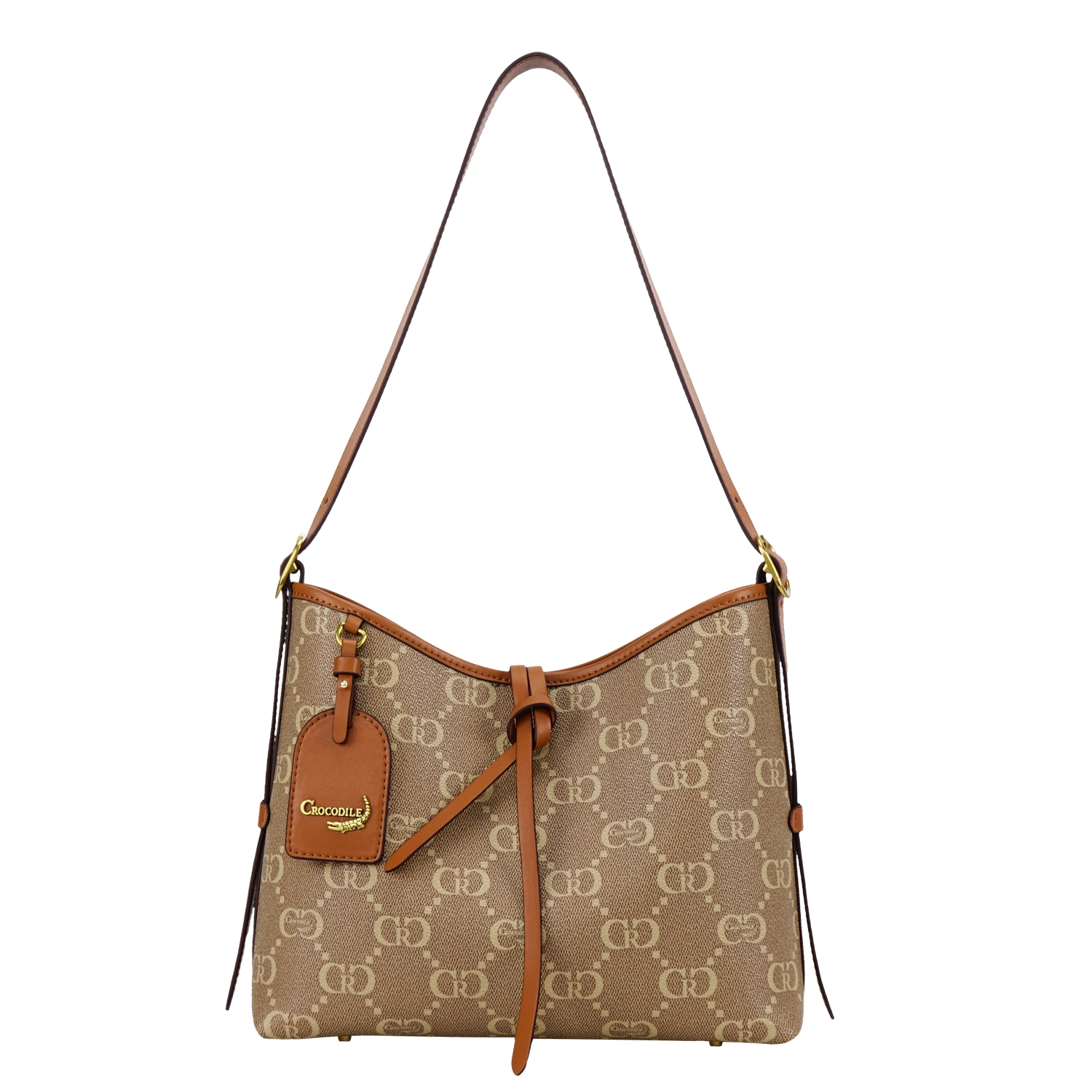 Crocodile logo PVC Tote