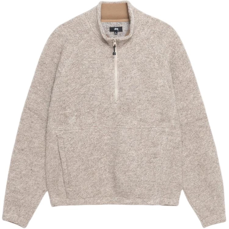 Stussy FW24 WOOL BLEND SHERPA MOCK NECK