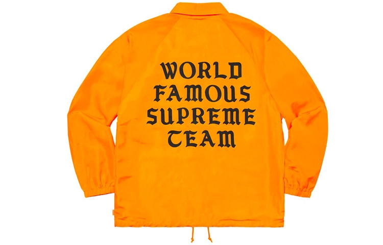 Supreme SS20 Week 16 World Famous Coaches Jacket