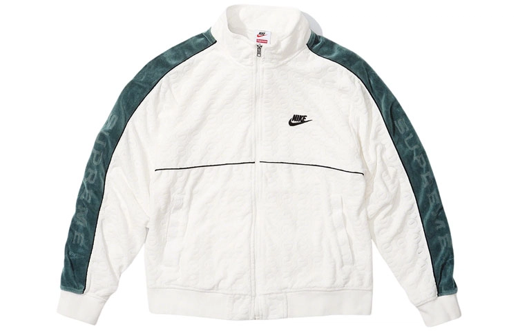 Supreme Week 3 x Nike Velour Track Jacket Logo