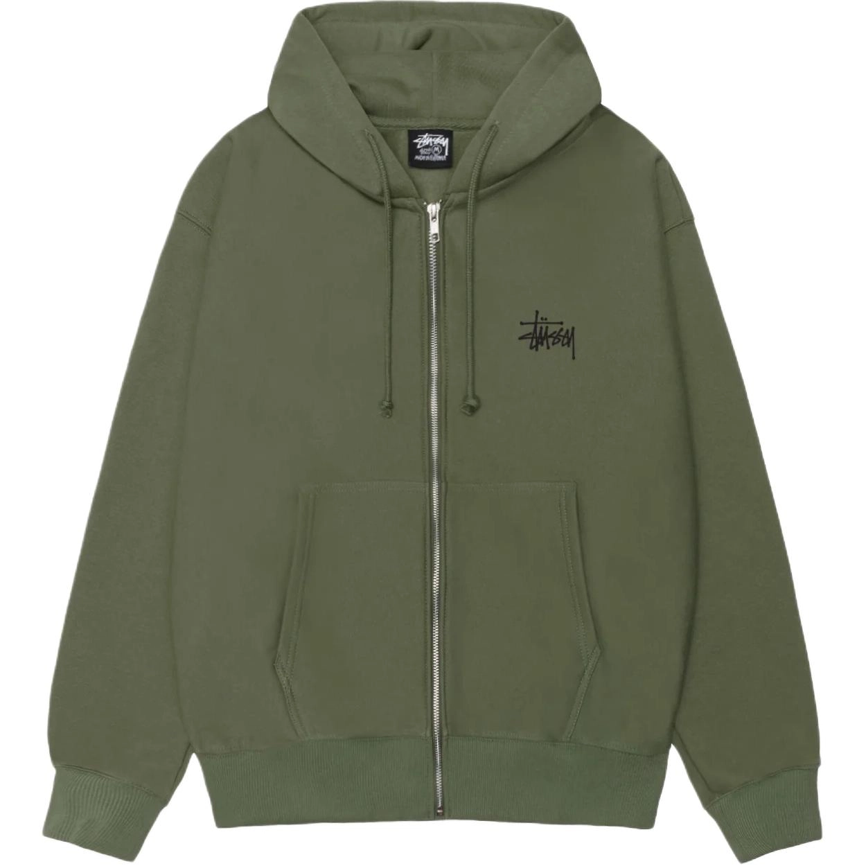 Stussy SS25 BIG MEATY ZIP HOODIE