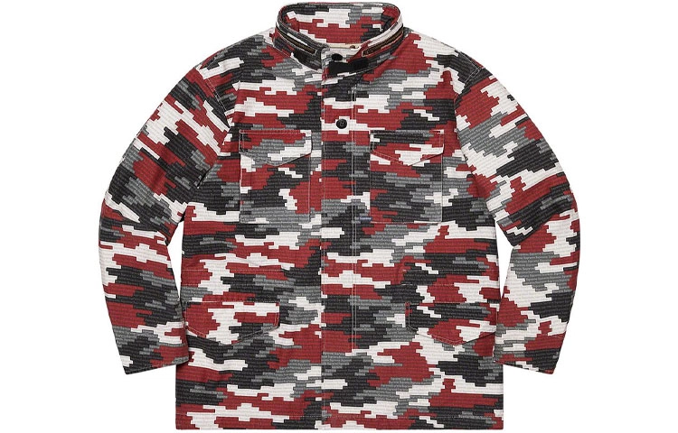 Supreme SS21 Week 3 Logo Camo M-65 Jacket M-65