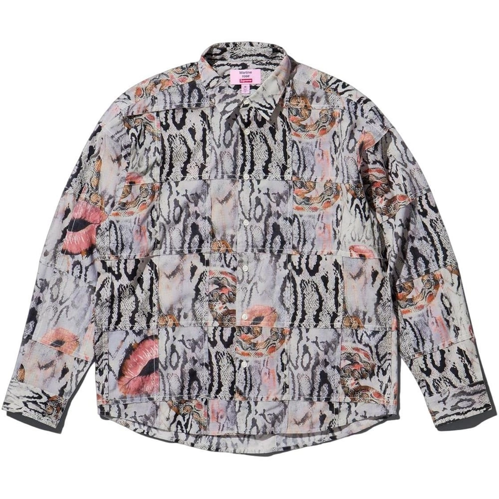 Supreme x Martine rose FW24 WEEK4 Patchwork Shirt