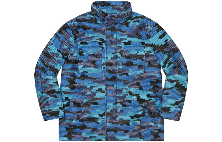 Supreme SS21 Week 3 Logo Camo M-65 Jacket M-65