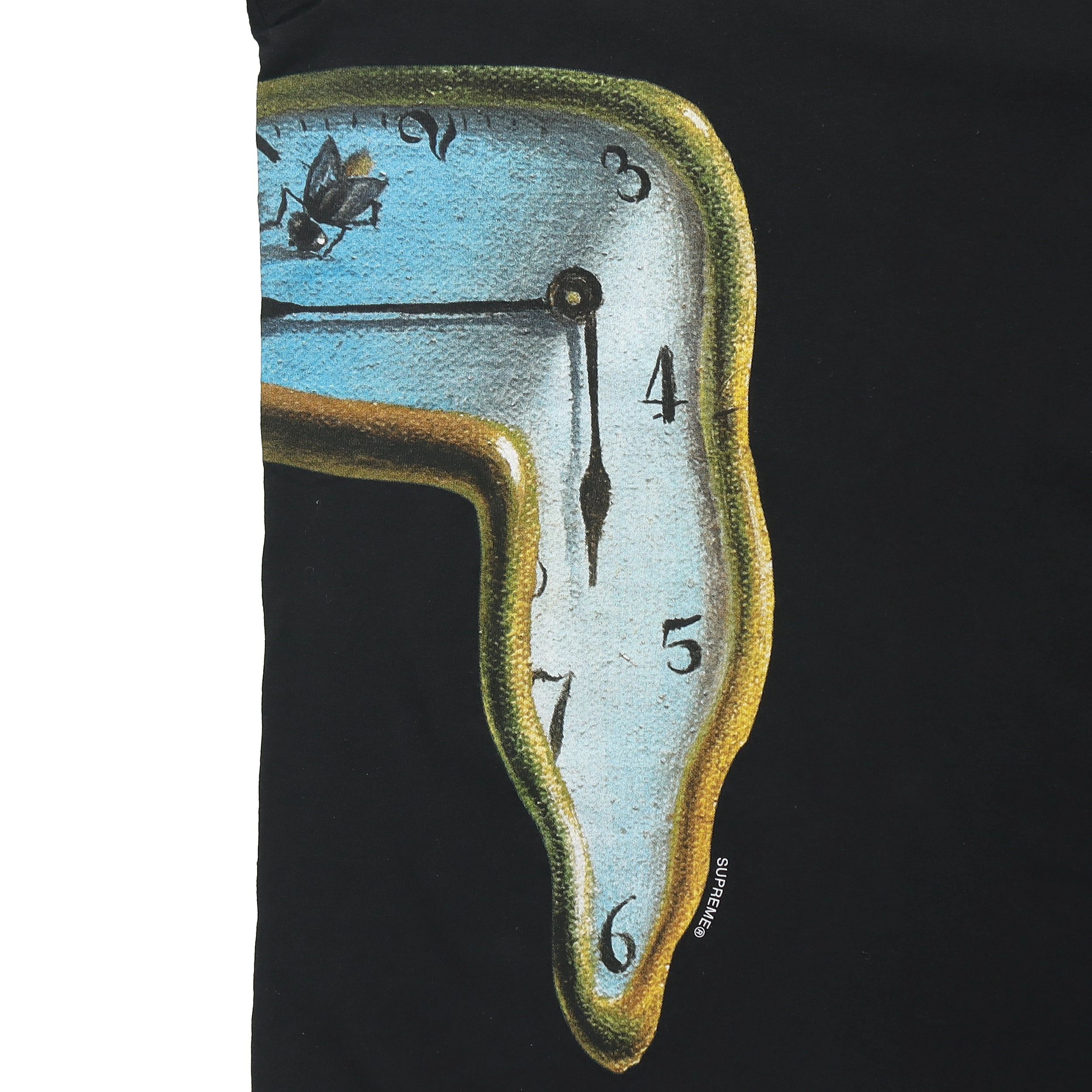 Supreme SS19 The Persistence of Memory Tee Black T