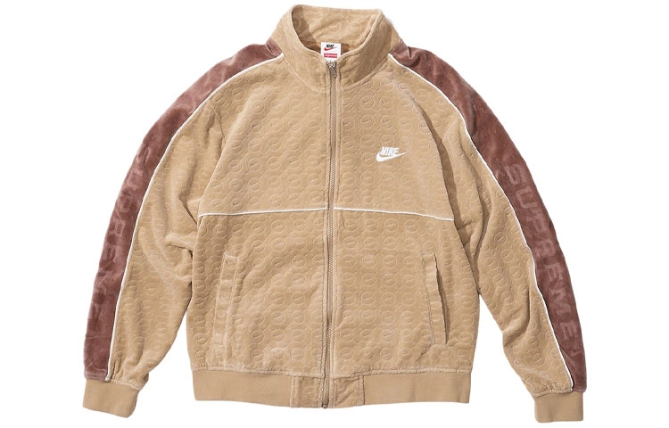 Supreme Week 3 x Nike Velour Track Jacket Logo