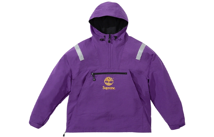 Supreme Week 12 x Timberland Reflective Taping Anorak Logo
