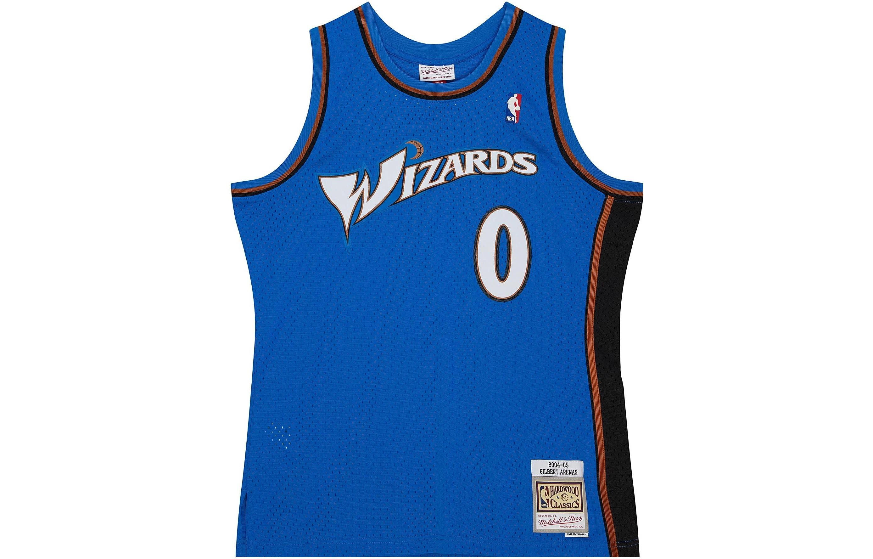 Mitchell Ness Swingman Gilbert Arenas Washington Wizards Dark 2004-05 Jersey