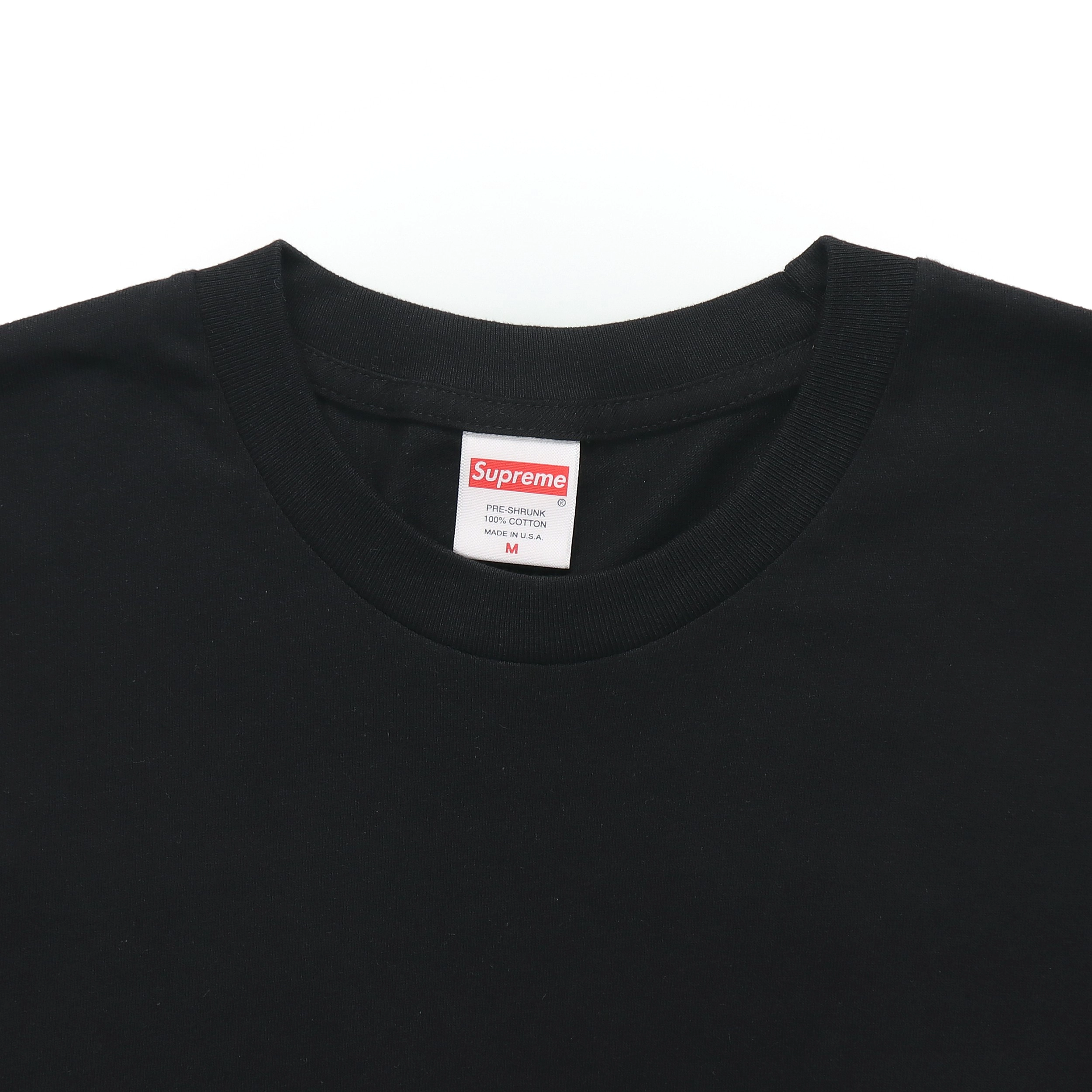 Supreme SS19 The Persistence of Memory Tee Black T