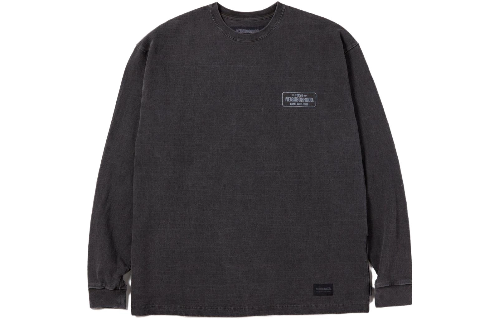 NEIGHBORHOOD FW23 PIGMENT DYED CREWNECK LS