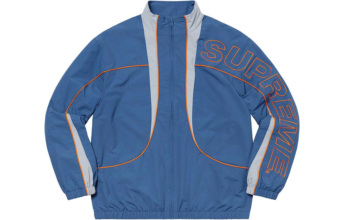 Supreme FW20 Week 1 Piping Track Jacket Logo